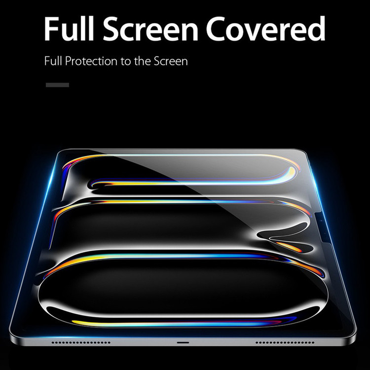 محافظ صفحه نمایش شفاف سامورایی مدل GlastR مناسب برای تبلت اپل iPad Air 13 inch 2025 / iPad Air 13 inch 2024