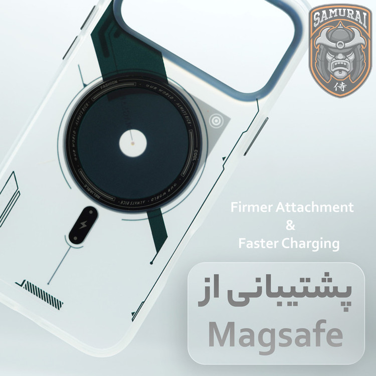 کاور سامورایی مدل Fusion مناسب برای گوشی موبایل اپل iPhone 17 Pro