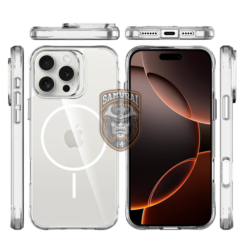 کاور سامورایی مدل Apex مناسب برای گوشی موبایل اپل iPhone 16 Pro