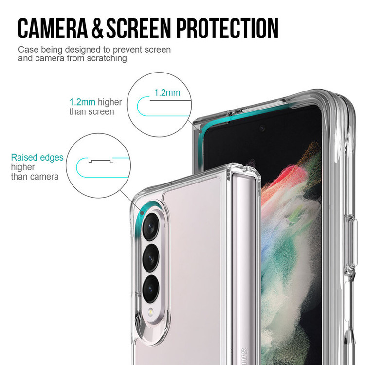 کاور سامورایی مدل PURE مناسب برای گوشی موبایل سامسونگ Galaxy Z Fold3