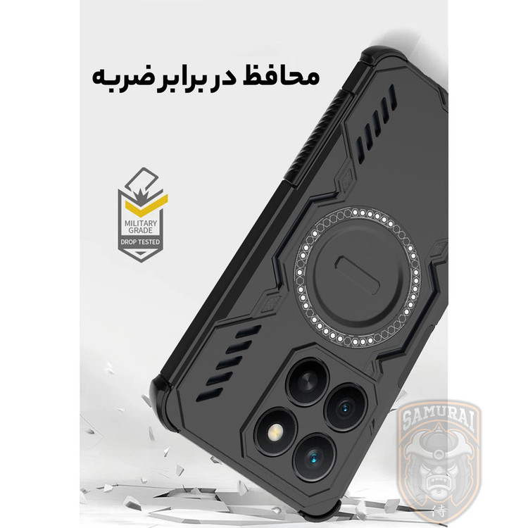 کاور سامورایی مدل Hunter مناسب برای گوشی موبایل آنر X8c