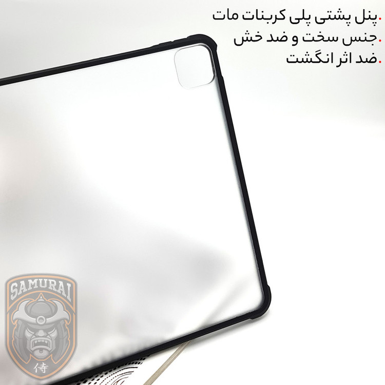 کاور سامورایی مدل Fortex مناسب برای تبلت اپل iPad Air 13 2025 / iPad Air 13 2024 / iPad Pro 12.9 2022 / 2021 / 2020