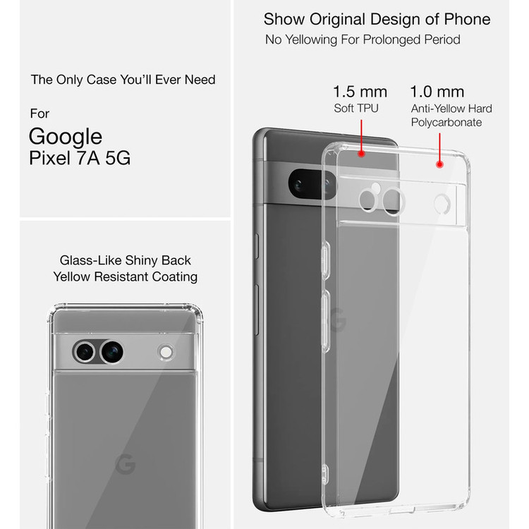 کاور سامورایی مدل Specter مناسب برای گوشی موبایل گوگل Pixel 7a