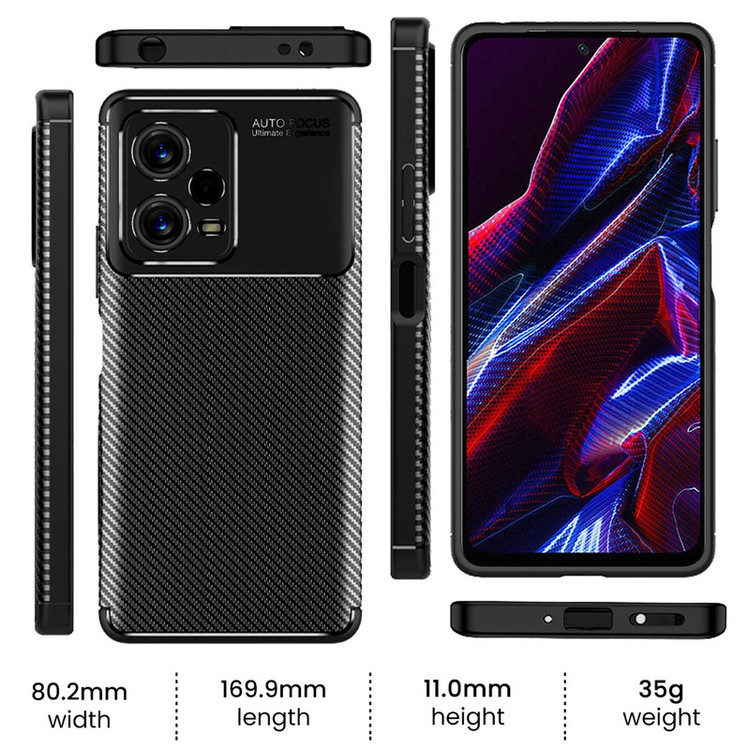 کاور سامورایی مدل AF مناسب برای گوشی موبایل شیائومی Redmi Note 12 5G / Poco X5 5G