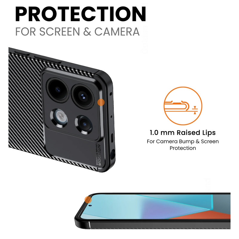 کاور سامورایی مدل AF مناسب برای گوشی موبایل شیائومی Redmi Note 13 5G