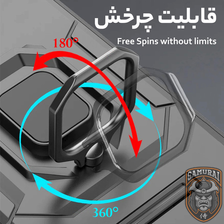 کاور سامورایی مدل Shockproof مناسب برای گوشی موبایل آنر 400 Pro