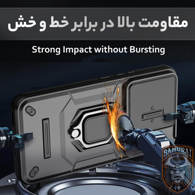 کاور سامورایی مدل Shockproof مناسب برای گوشی موبایل آنر 400 Pro