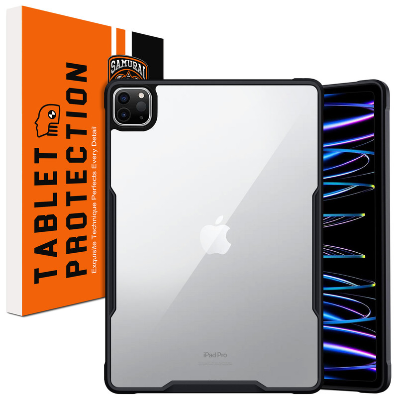 کاور سامورایی مدل Black-Bumper مناسب برای تبلت اپل iPad Air 11 (2024) / iPad Pro 11 (2022-2021-2020-2018)