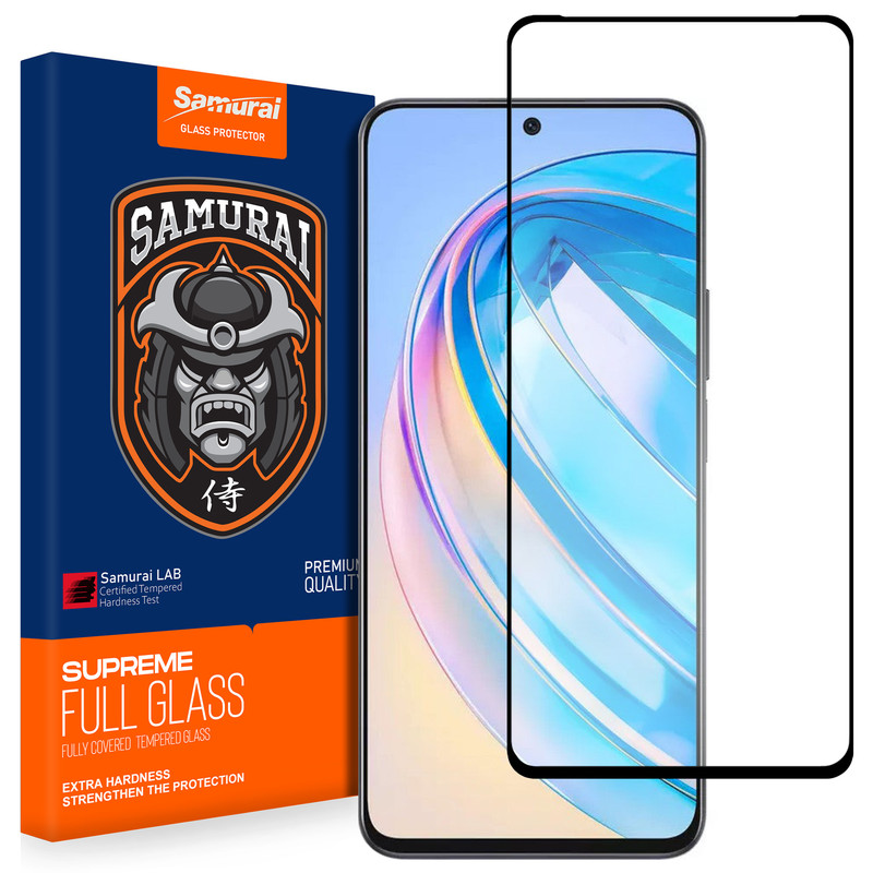 محافظ صفحه نمایش شیشه ای سامورایی مدل ovglass مناسب برای گوشی موبایل آنر X8a / X8 4G
