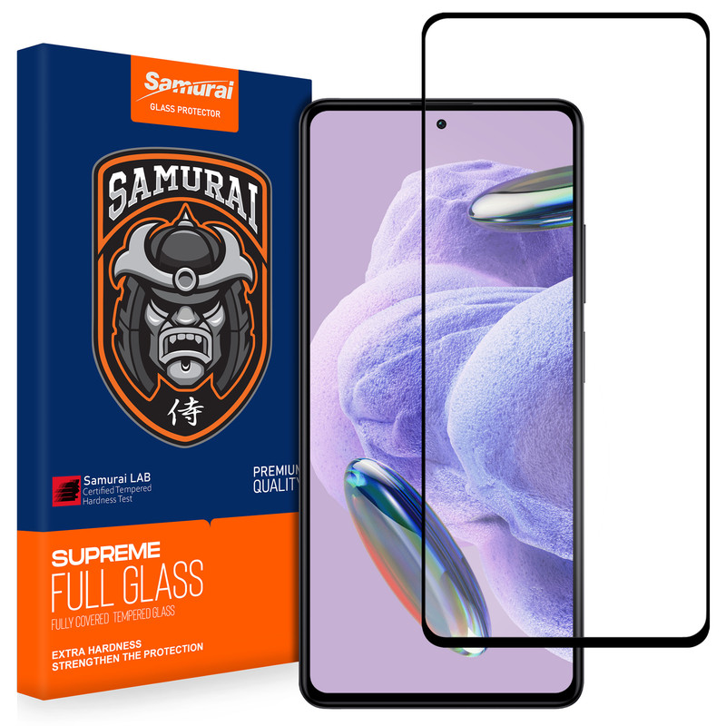 محافظ صفحه نمایش شیشه ای سامورایی مدل ovglass مناسب برای گوشی موبایل شیائومی Note 12 Pro Plus