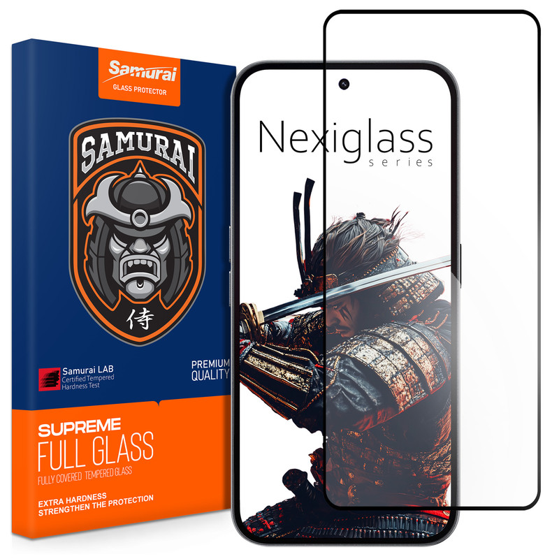 محافظ صفحه نمایش سامورایی مدل Nexiglass مناسب برای گوشی موبایل ناتینگ CMF Phone 1