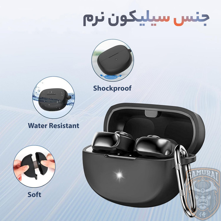 کاور سامورایی مدل Silk-39 مناسب برای کیس هدفون بوز Ultra Open Earbuds