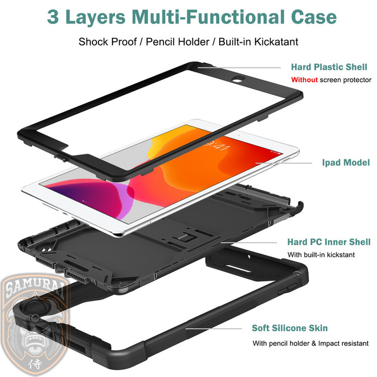 کاور سامورایی مدل Megatron مناسب برای تبلت اپل iPad 10.2 2019 / iPad 10.2 2020 / iPad 10.2 2021