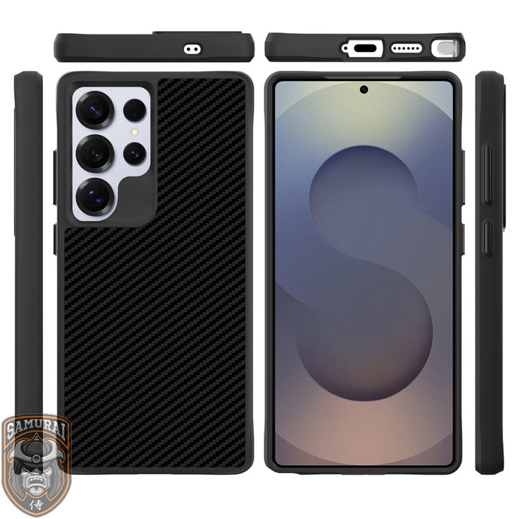 کاور سامورایی مدل Carbon Fiber مناسب برای گوشی موبایل سامسونگ Galaxy S25 Ultra