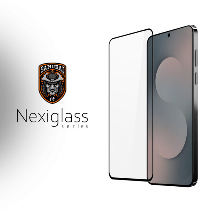 محافظ صفحه نمایش سامورایی مدل Nexiglass مناسب برای گوشی موبایل سامسونگ Galaxy S25 FE / Galaxy S24 FE