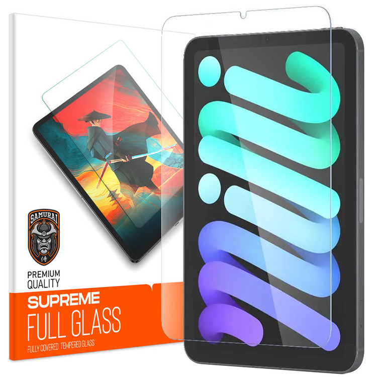 محافظ صفحه نمایش شفاف سامورایی مدل GlastR مناسب برای تبلت اپل iPad Mini 8.3 inch 2024 / iPad Mini 8.3 inch 2021