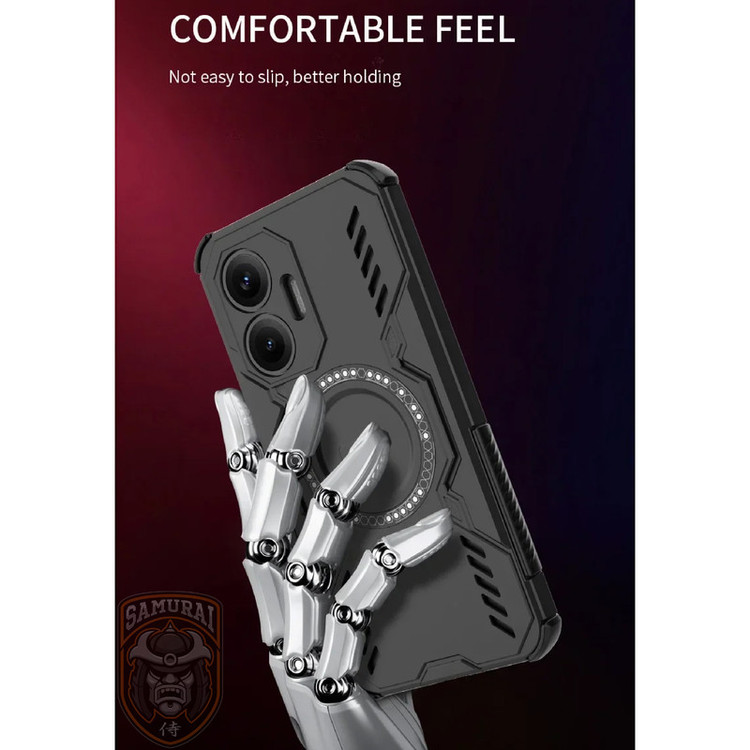 کاور سامورایی مدل Hunter مناسب برای گوشی موبایل شیائومی Poco F7 / Redmi Turbo 4 Pro