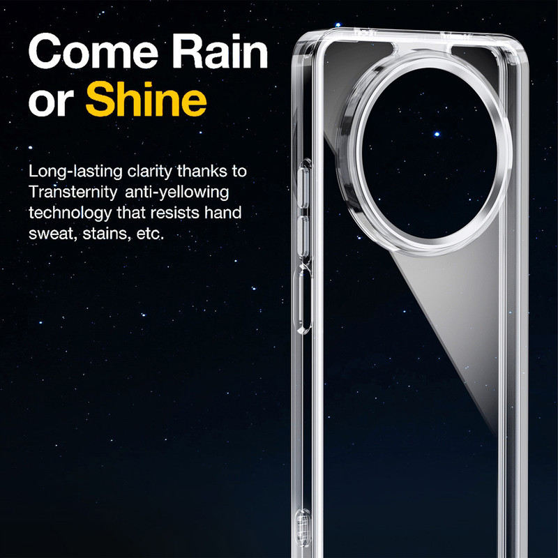 کاور سامورایی مدل Crystal Shield مناسب برای گوشی موبایل شیائومی Redmi 14C / Redmi A4 / Poco C75