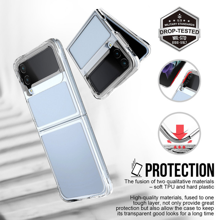 کاور سامورایی مدل PURE مناسب برای گوشی موبایل سامسونگ Galaxy Z Flip4