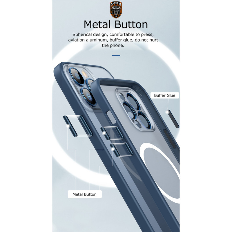 کاور سامورایی مدل Raiden مناسب برای گوشی موبایل اپل iPhone 14 Pro