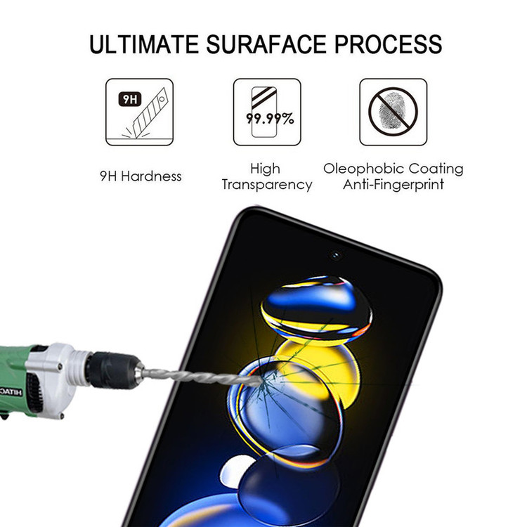 محافظ صفحه نمایش شیشه ای سامورایی مدل ovglass مناسب برای گوشی موبایل شیائومی Poco X4 GT