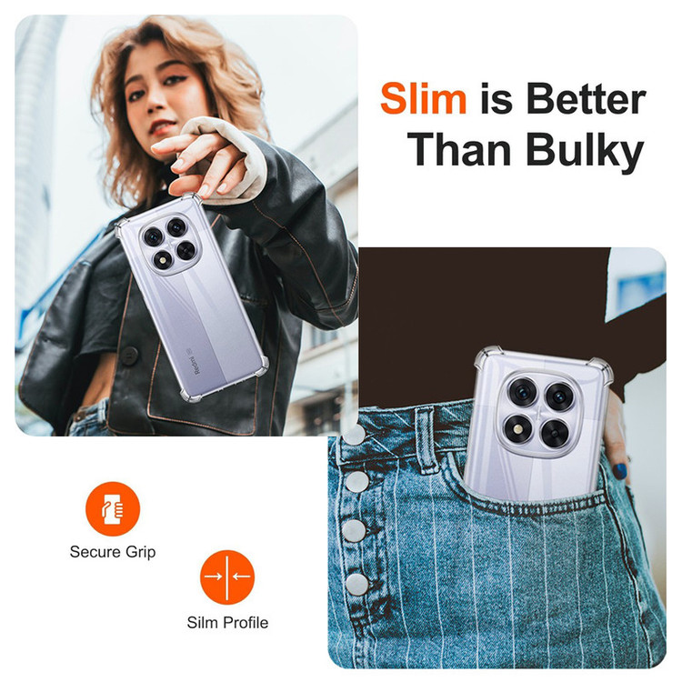 کاور سامورایی مدل Airbag مناسب برای گوشی موبایل شیائومی Redmi Note 14 Pro 5G / Poco X7