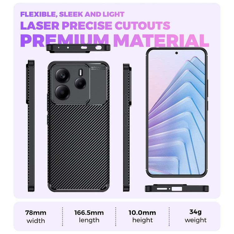 کاور سامورایی مدل AF مناسب برای گوشی موبایل شیائومی Redmi Note 14 5G
