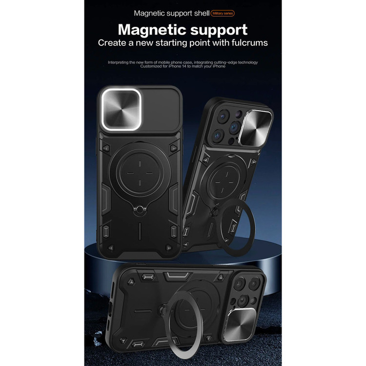 کاور سامورایی مدل Magic Ring مناسب برای گوشی موبایل اپل iPhone 15 Pro Max