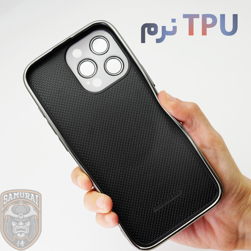 کاور سامورایی مدل Vellux مناسب برای گوشی موبایل اپل iPhone 16 Pro