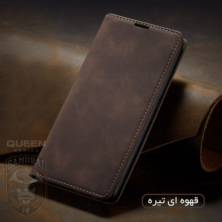 کیف کلاسوری سامورایی مدل Queen مناسب برای گوشی موبایل سامسونگ Galaxy S22 Plus
