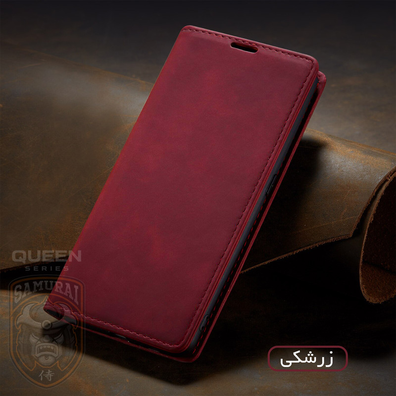 کیف کلاسوری سامورایی مدل Queen مناسب برای گوشی موبایل سامسونگ Galaxy S22 Plus