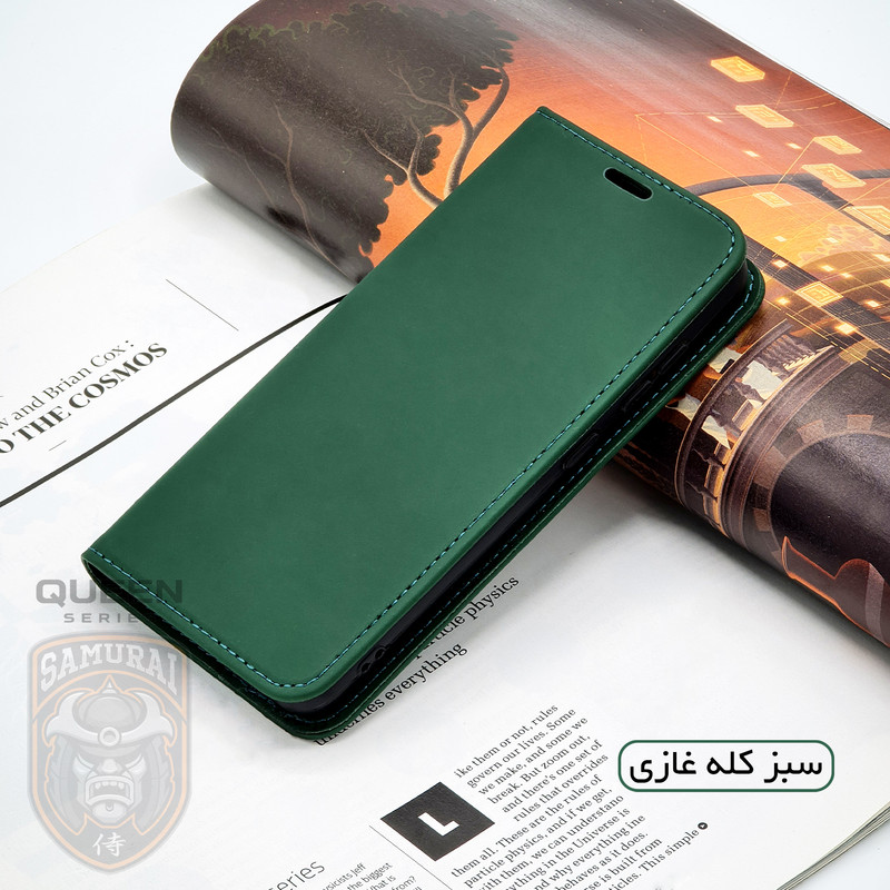 کیف کلاسوری سامورایی مدل Queen مناسب برای گوشی موبایل سامسونگ Galaxy S22 Plus