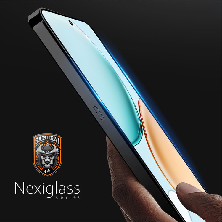 محافظ صفحه نمایش سامورایی مدل Nexiglass مناسب برای گوشی موبایل آنر X7d