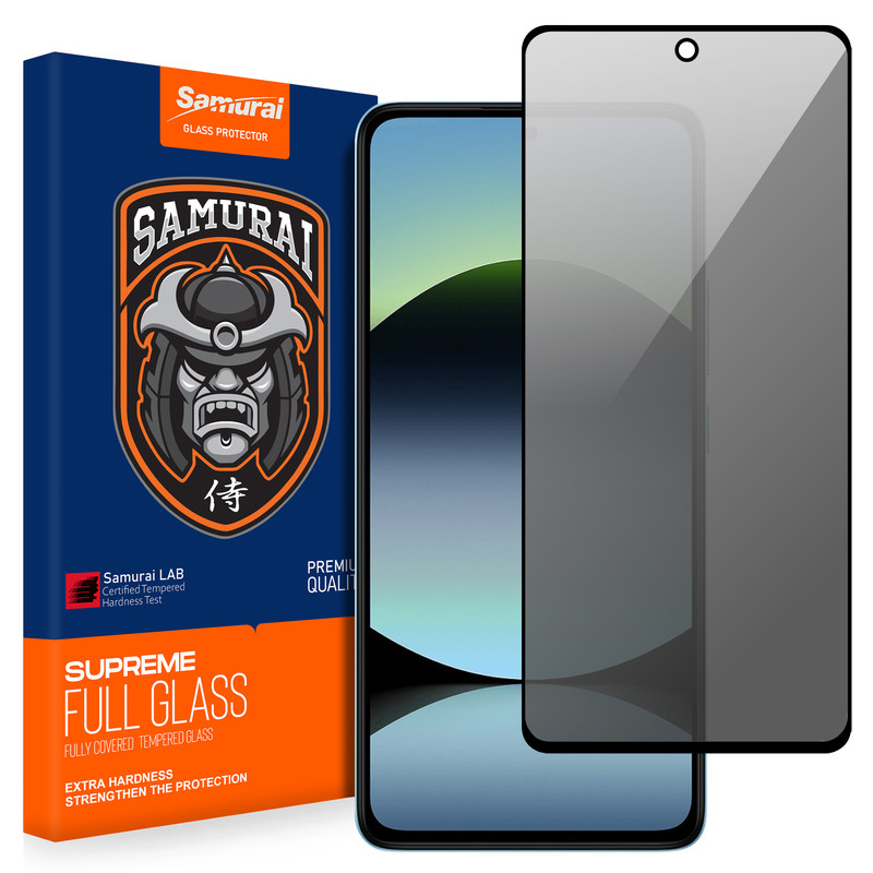 محافظ صفحه نمایش سامورایی مدل Private مناسب برای گوشی موبایل شیائومی Redmi Note 14 4G