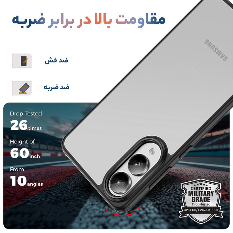 کاور سامورایی مدل Specter مناسب برای گوشی موبایل سامسونگ Galaxy S25 Edge
