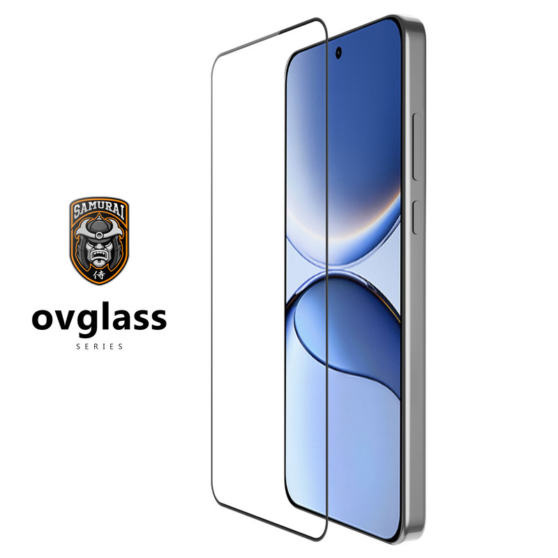 محافظ صفحه نمایش سامورایی مدل ovglass مناسب برای گوشی موبایل شیائومی Poco F7