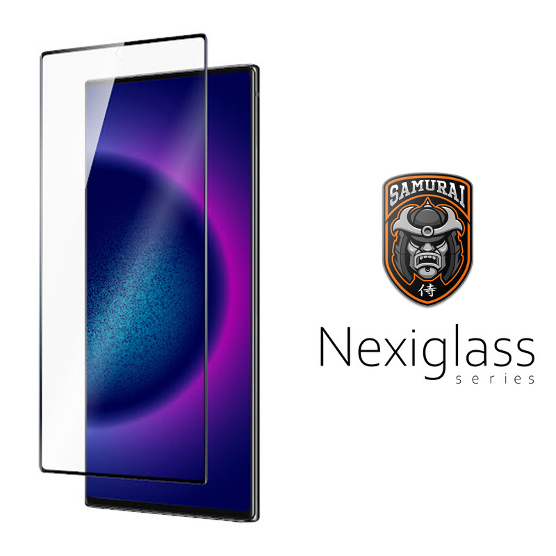 محافظ صفحه نمایش سامورایی مدل Nexiglass مناسب برای گوشی موبایل سامسونگ Galaxy S24 Ultra
