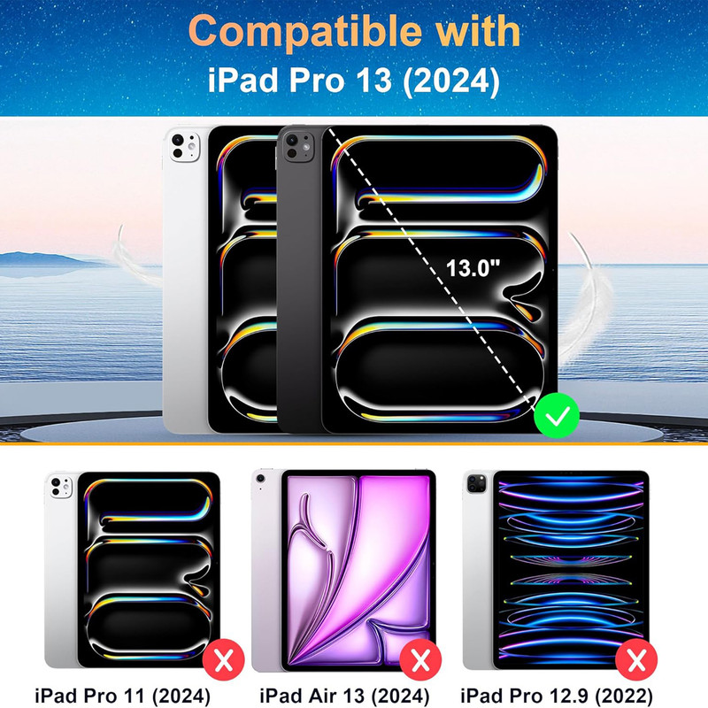 کاور سامورایی مدل Megatron مناسب برای تبلت اپل iPad Pro 13 2024