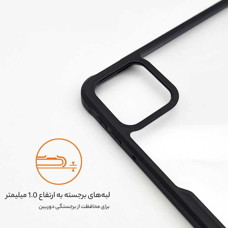کاور سامورایی مدل Black-Bumper مناسب برای تبلت شیائومی Pad 6 / Pad 6 Pro