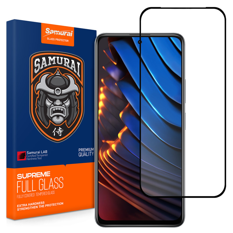 محافظ صفحه نمایش سامورایی مدل ovglass مناسب برای گوشی موبایل شیائومی Poco X3 GT / Poco M4 Pro 5G