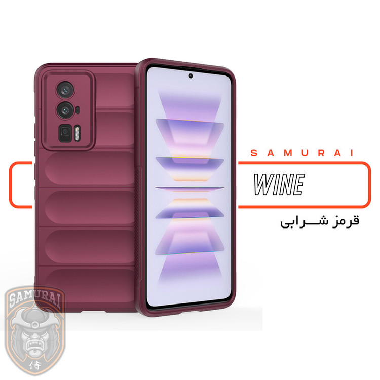 کاور سامورایی مدل Uflax مناسب برای گوشی موبایل شیائومی Poco F5 Pro