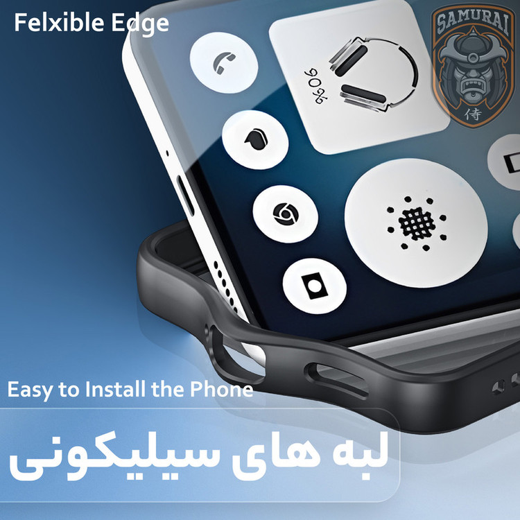 کاور سامورایی مدل Aimo مناسب برای گوشی موبایل ناتینگ Phone 3a Lite