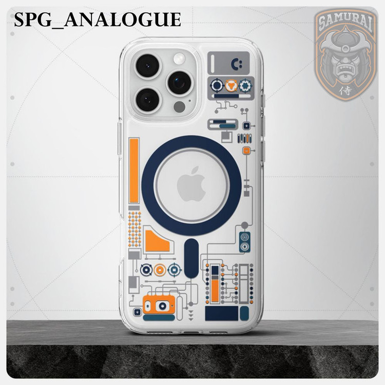 کاور سامورایی مدل SPG-Analogue مناسب برای گوشی موبایل اپل iPhone 16 Pro