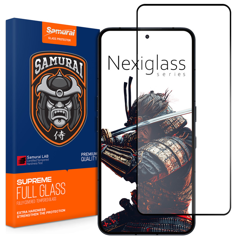 محافظ صفحه نمایش سامورایی مدل Nexiglass مناسب برای گوشی موبایل ناتینگ Phone 3