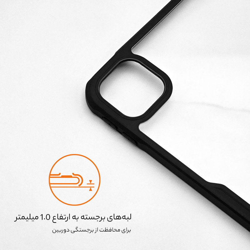 کاور سامورایی مدل Black-Bumper مناسب برای تبلت اپل iPad Pro 11 2024