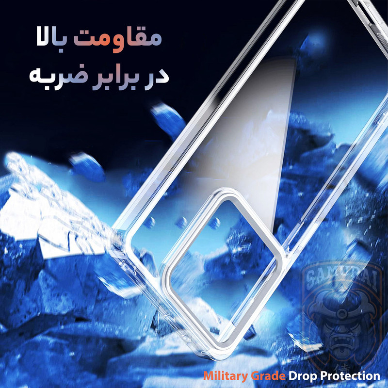 کاور سامورایی مدل Crystal Shield مناسب برای گوشی موبایل آنر X6b / آنر X5b