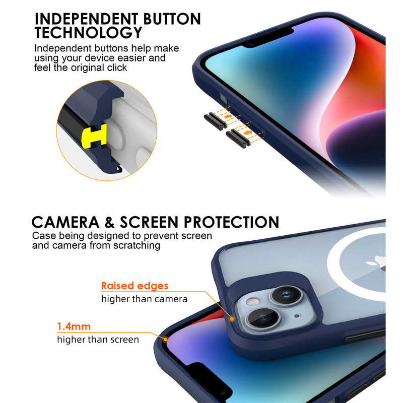 کاور سامورایی مدل Combat-X مناسب برای گوشی موبایل اپل iPhone 14 Plus