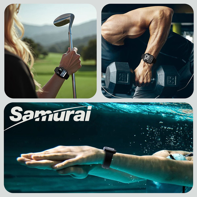 محافظ صفحه نمایش سامورایی مدل Pama مناسب برای ساعت هوشمند اپل Watch Ultra 1 49mm / Ultra 2 49mm