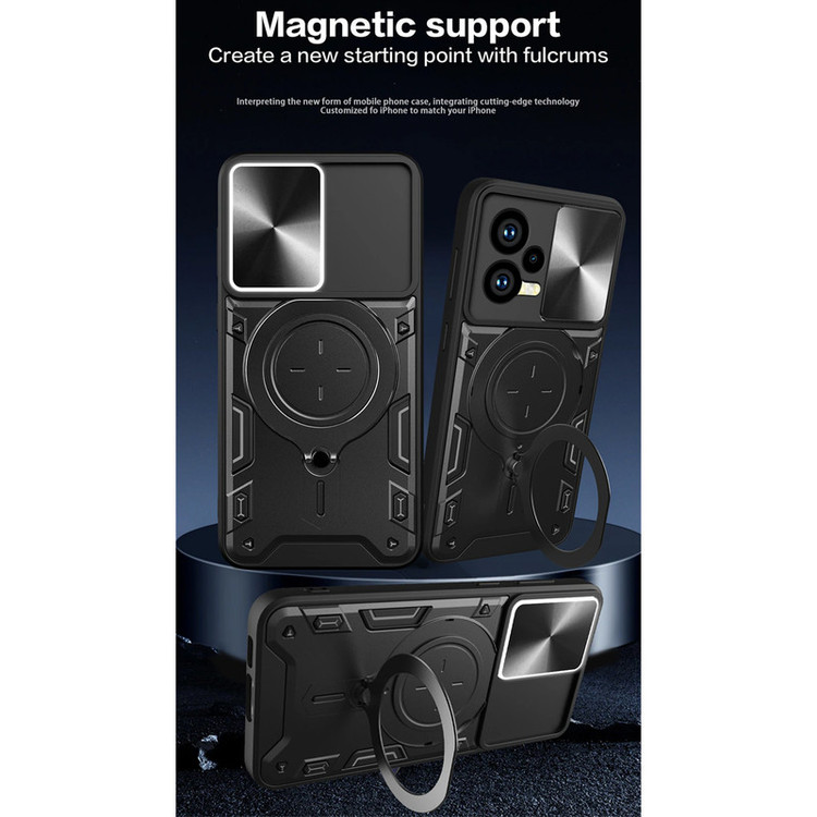 کاور سامورایی مدل Magic Ring مناسب برای گوشی موبایل شیائومی Redmi Note 12 5G / Poco X5 5G