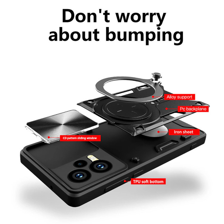 کاور سامورایی مدل Magic Ring مناسب برای گوشی موبایل شیائومی Redmi Note 12 5G / Poco X5 5G
